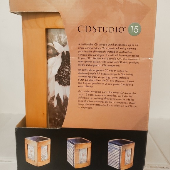 Photo and CD Storage Unit - Picture 2 of 4